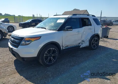 2015 Ford Explorer Sport from USA, damaged, VIN 1FM5K8GT3FGB71920